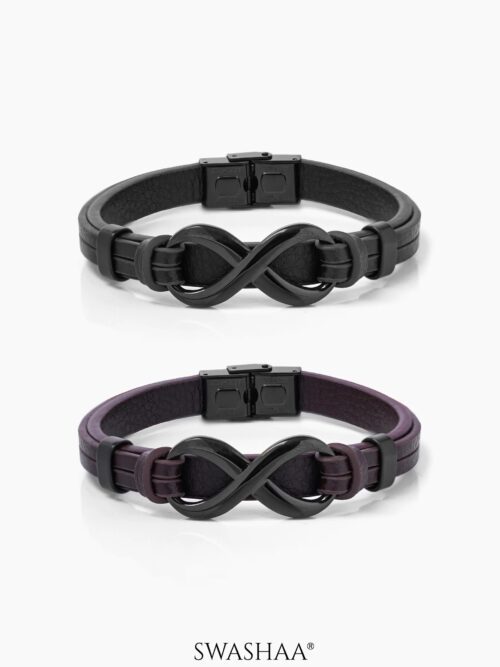 Rocky Men's Leather Bracelet