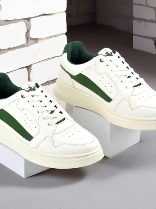 Casual Sneaker Shoes For Men Lace -Up Closure