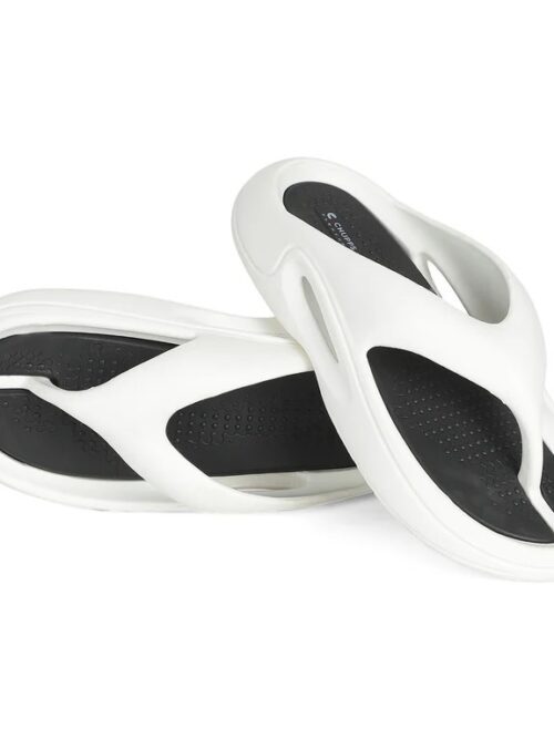 Dune White V-Strap
